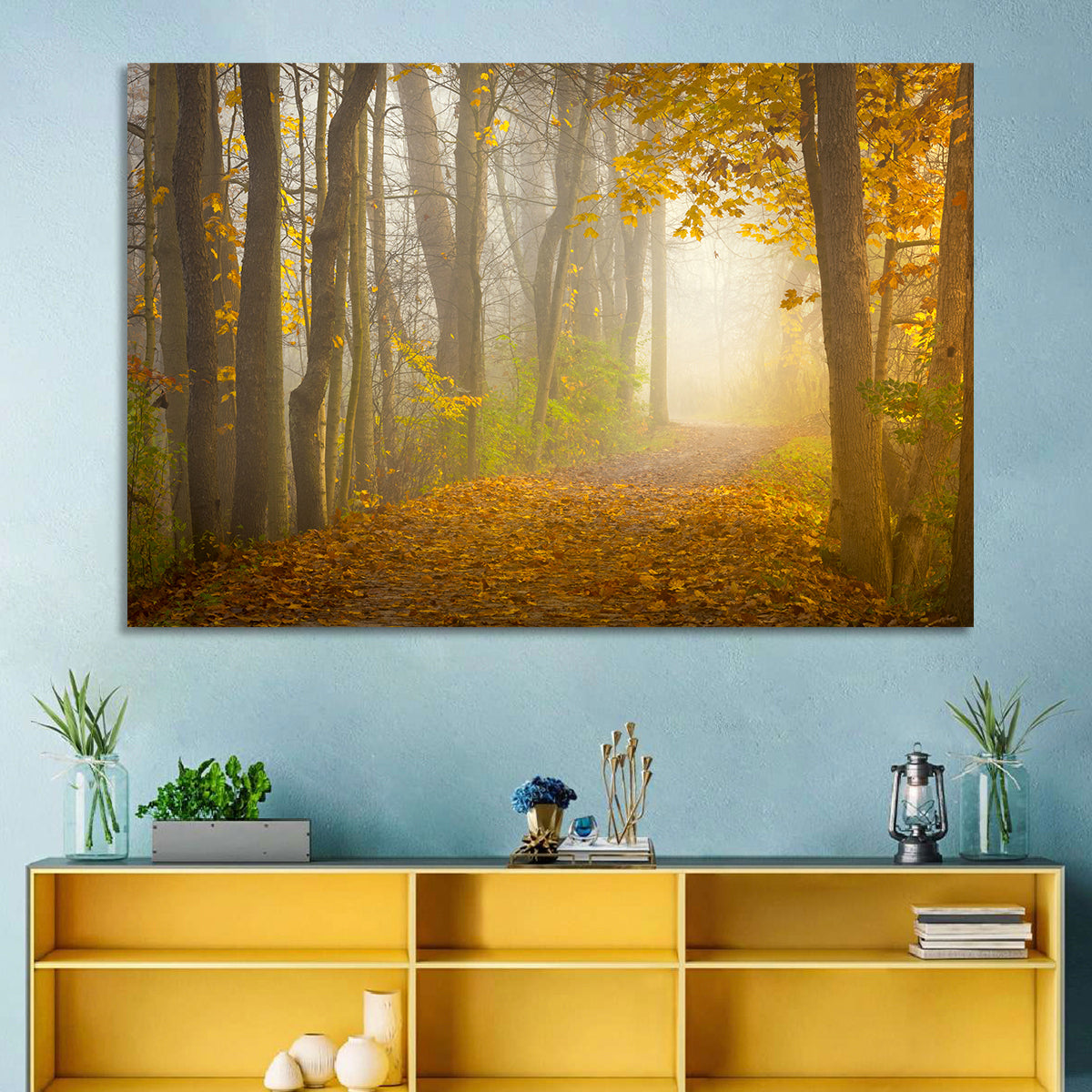 Cuyahoga Valley Autumn Path Wall Art