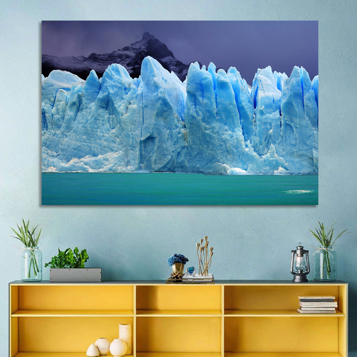 Perito Moreno Glacier, El Calafate Wall Art in a room, landscape