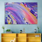 Sliding Hill Brushstrokes Wall Art