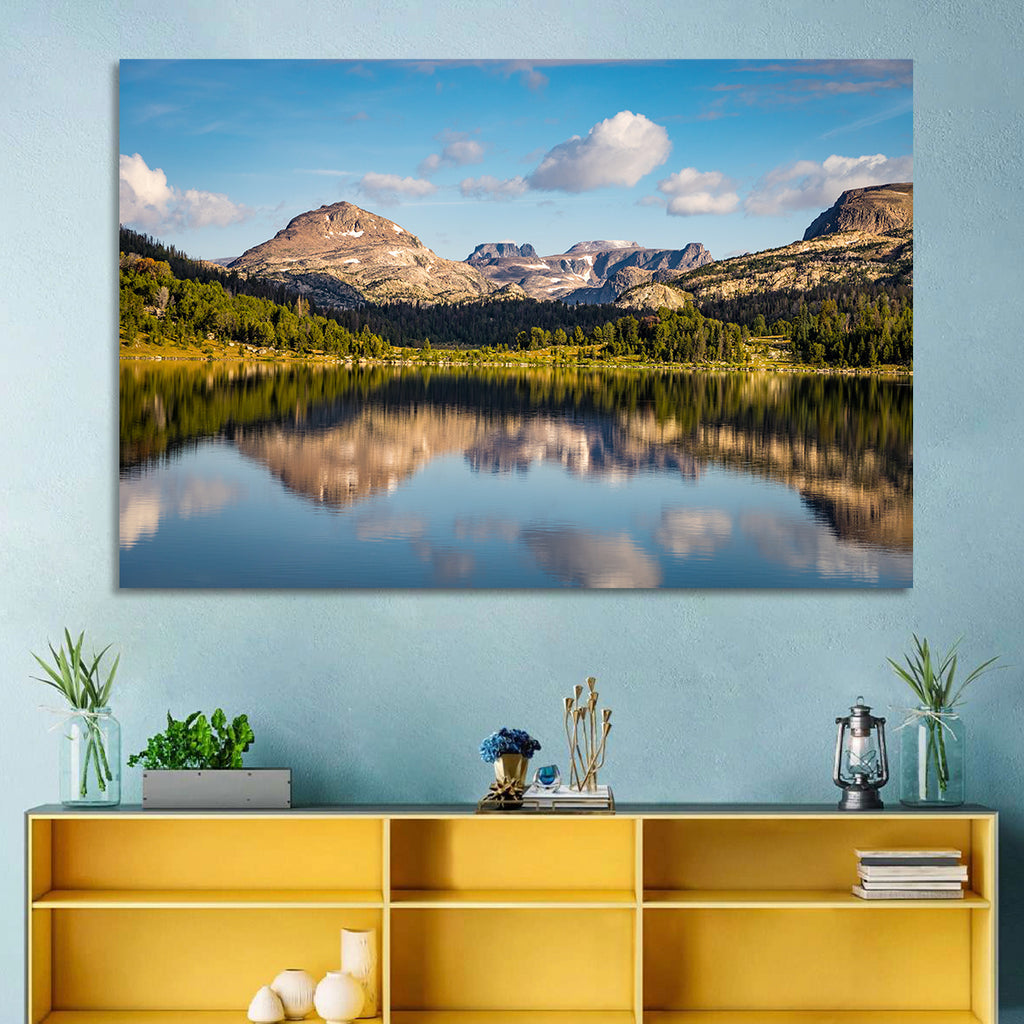 Island Lake Reflection, Montana Wall Art