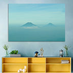 Sumbing and Sindoro Volcanoes Wall Art