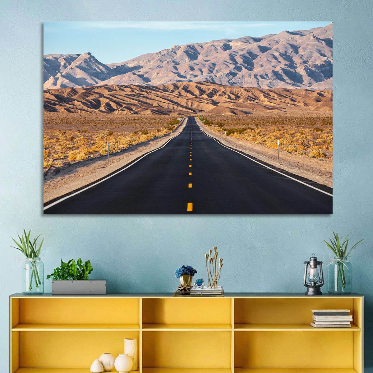Death Valley Desert Road Wall Art