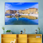 Schönbrunn Palace Fountain View Wall Art