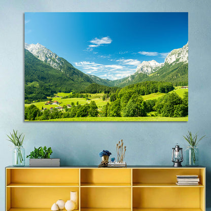 Bavarian Mountains Wall Art