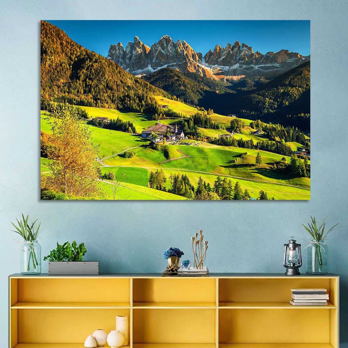 Santa Maddalena, Val Di Funes Wall Art