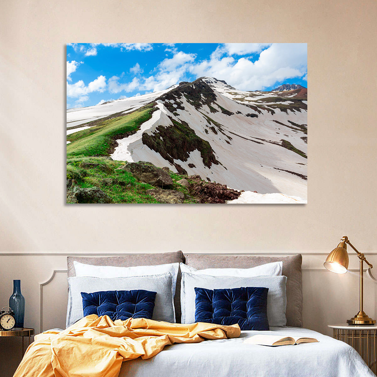 Mount Aragats Ridge Wall Art