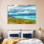 Turquoise Lake Pukaki with Mount Cook Wall Art