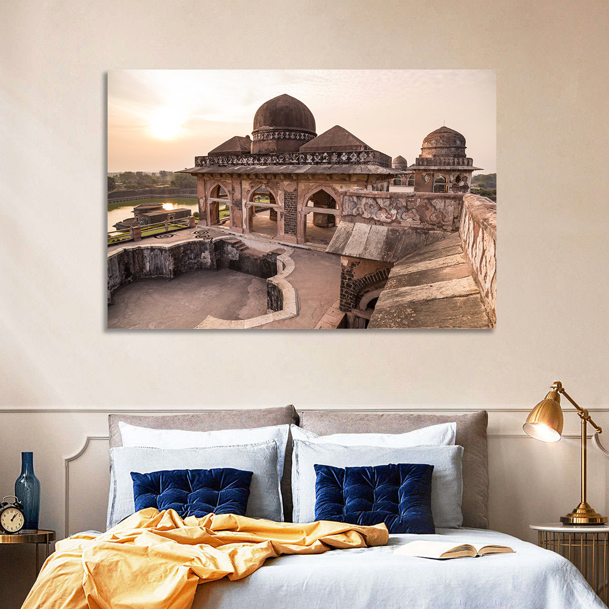 Jahaz Mahal, Mandu India Wall Art