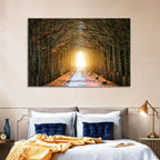 Autumn Oak Tunnel Wall Art