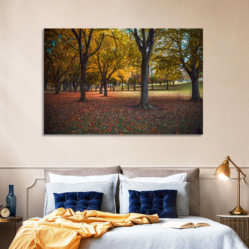 Autumn Park Trees, Pennsylvania Wall Art