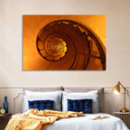 Vortex Spiral Staircase Wall Art