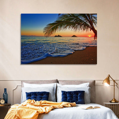 Lanikai Beach Sunset Wall Art