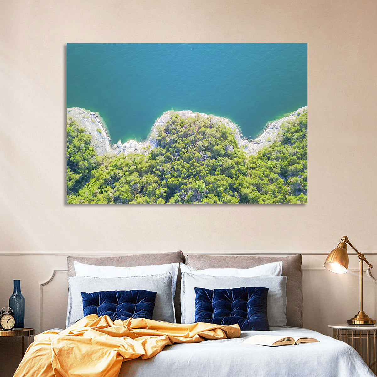 Lake Travis Aerial Wall Art