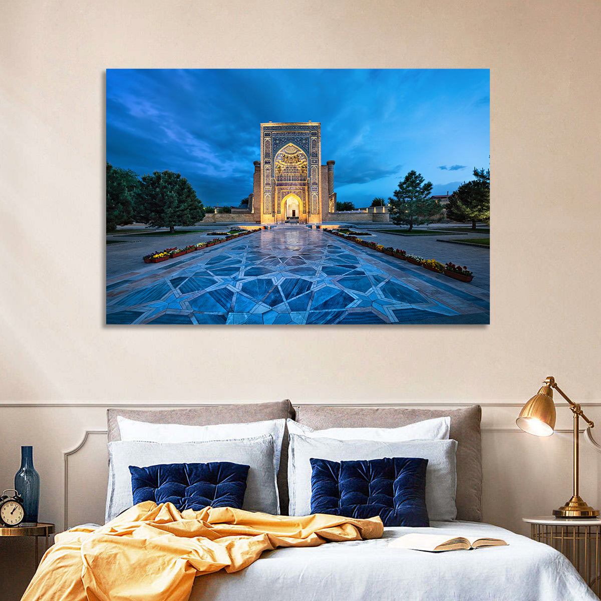Gur-e-amir Twilight Entrance Wall Art