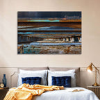 Weathered Dock Perspective Wall Art