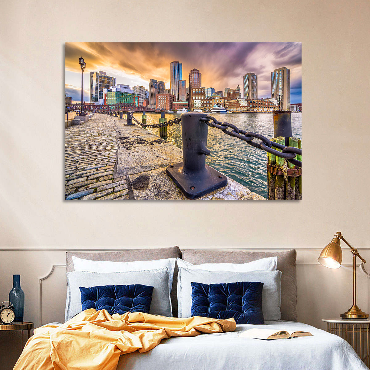 Boston Harbor Wall Art