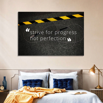 Strive For Progress Wall Art