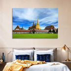 Golden Stupa at Wat Phra Kaew Wall Art