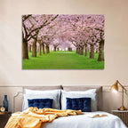 Cherry Blossom Avenue Wall Art