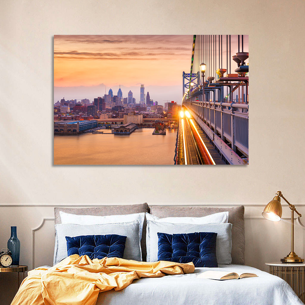 Benjamin Franklin Bridge, Philadelphia Wall Art