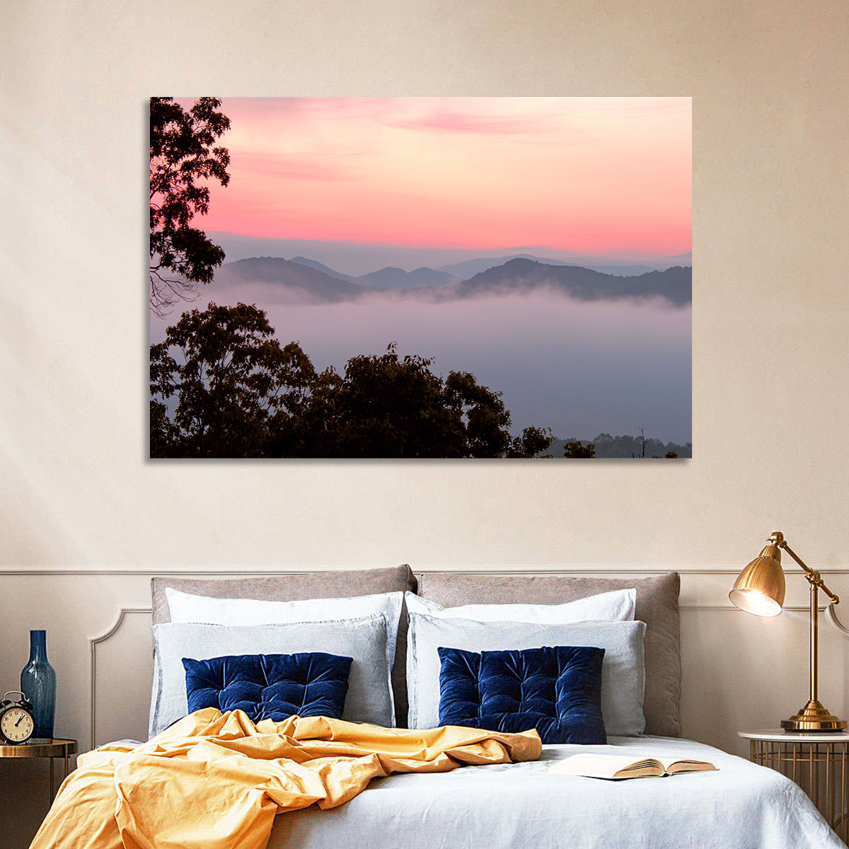 Smogy Foothills Dawn Wall Art