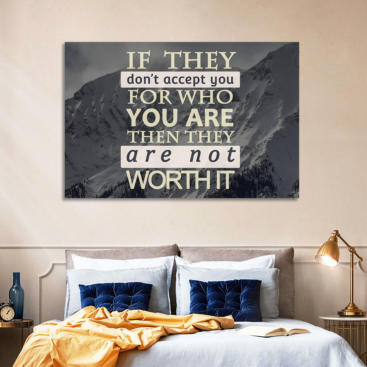 They Are Not Worth It Wall Art