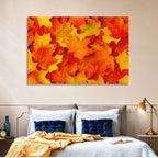 Autumn Maple Leaves Wall Art