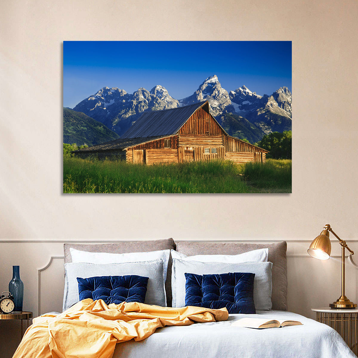 Mormon Barn Grand Teton National Park Wall Art