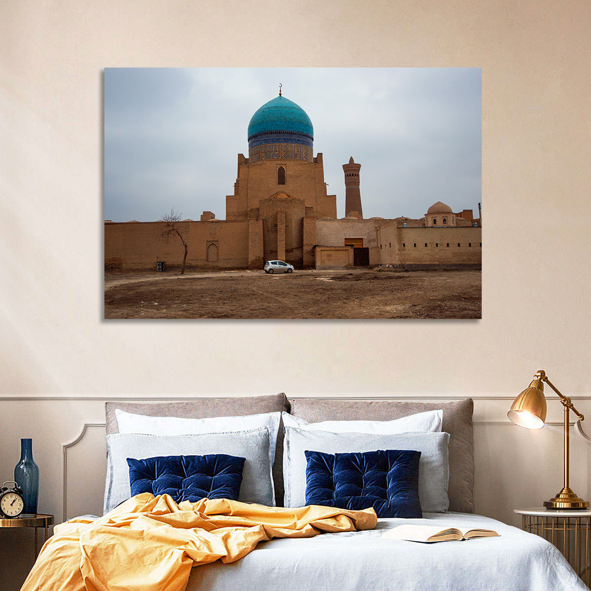 Kalyan Mosque, Bukhara Wall Art in a room, landscape