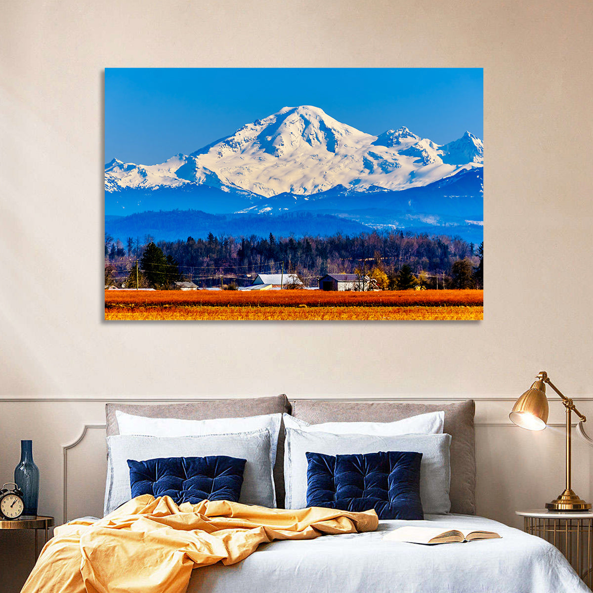 Mount Baker Fields Wall Art