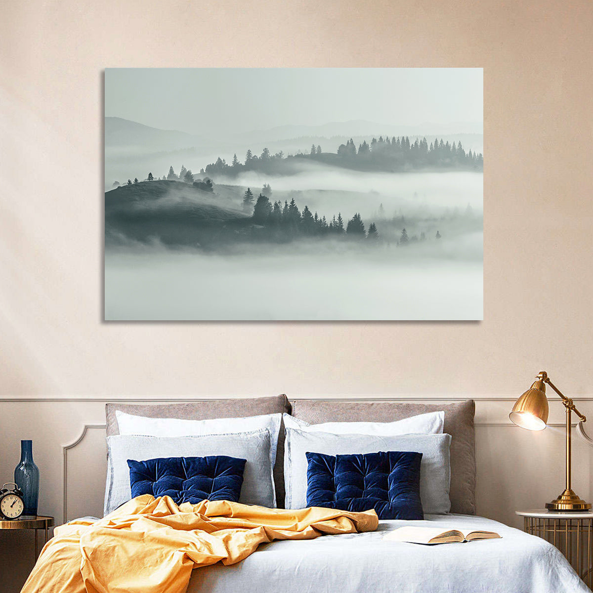 Carpathian Morning Mist Wall Art