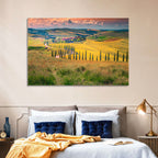Val D'orcia Cypress Road Wall Art