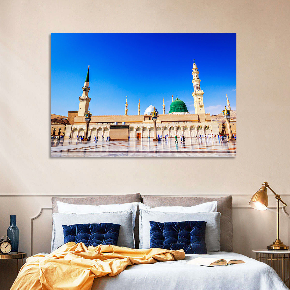 Al-masjid An-nabawi, Medina Wall Art in a room, landscape
