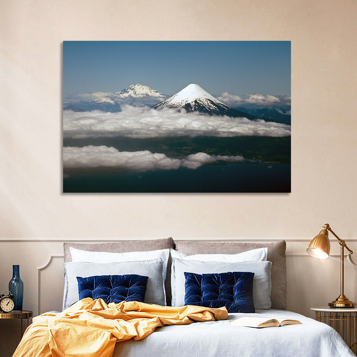 Osorno Volcano, Puerto Varas Wall Art in a room, landscape