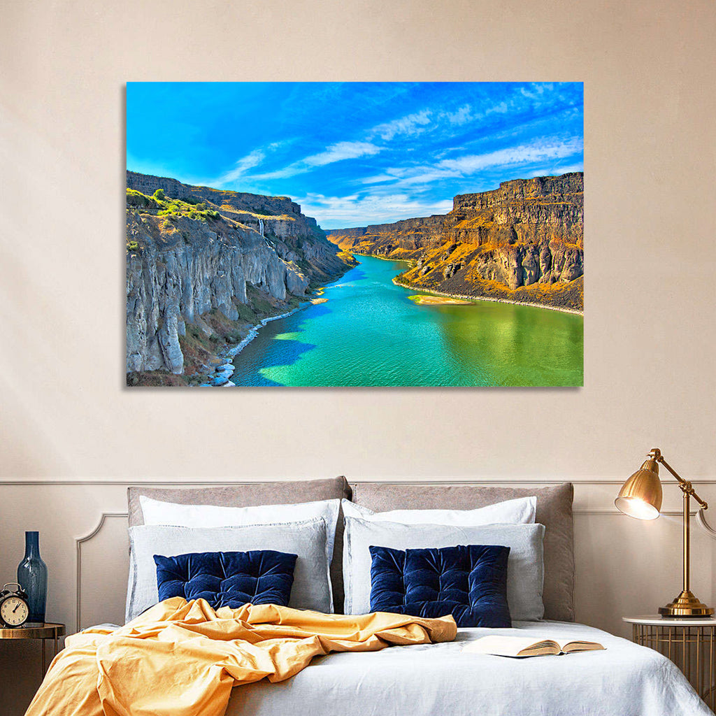 Snake River Canyon at Twin Falls Wall Art