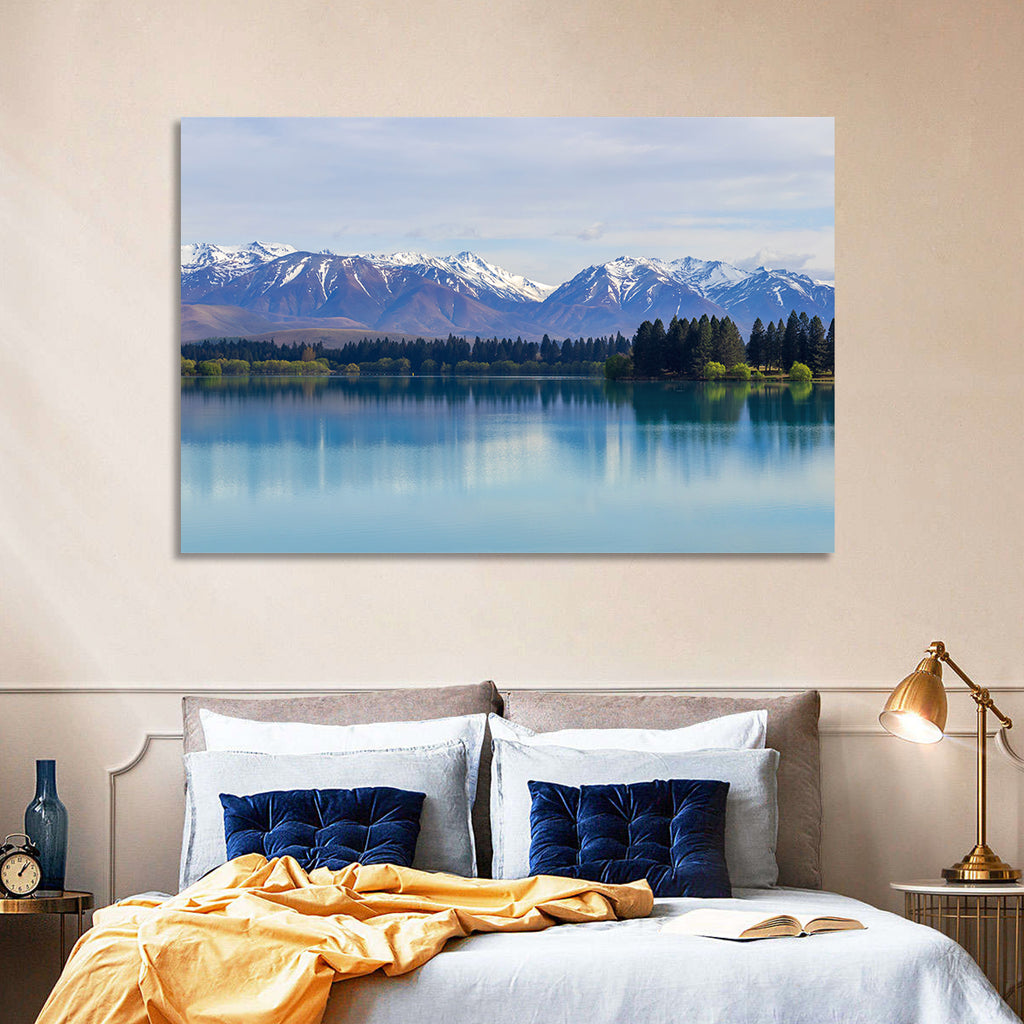Lake Ruataniwha Reflection Wall Art