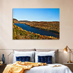 Lake of the Clouds Golden Hour Wall Art