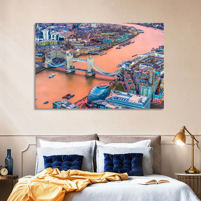 Tower Bridge Thames River Wall Art