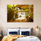 Plitvice Autumn Stream Wall Art