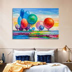 Autumn Trees at Sunset Wall Art