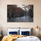 Caddo Lake Morning Mist Wall Art