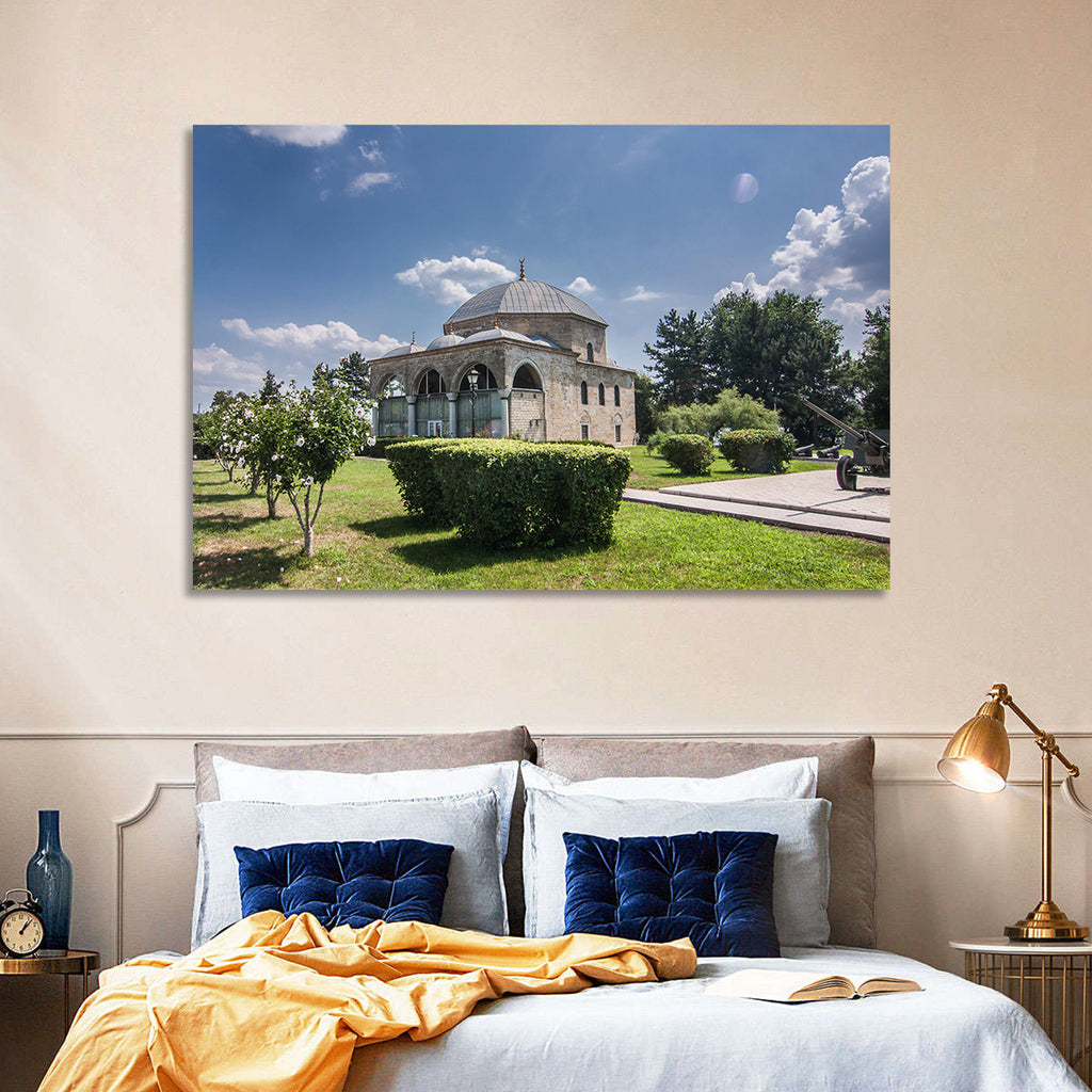 Sunlit Old Mosque in Izmail Wall Art