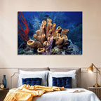 Belize Reef Sponge Scene Wall Art