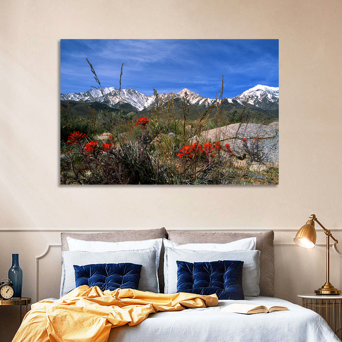 Sierra Nevada Wildflower Vista Wall Art