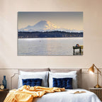 Mount Rainier Over Lake Washington Wall Art