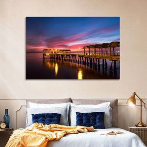 Jekyll Island Pier Wall Art