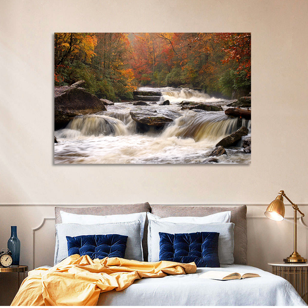 Carolina River in Autumn Wall Art
