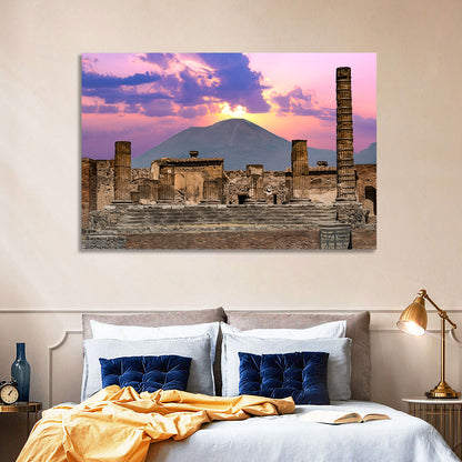 Pompeii & Mount Vesuvius Wall Art