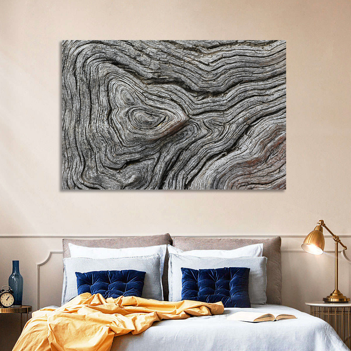 Tree Growth Rings Wall Art