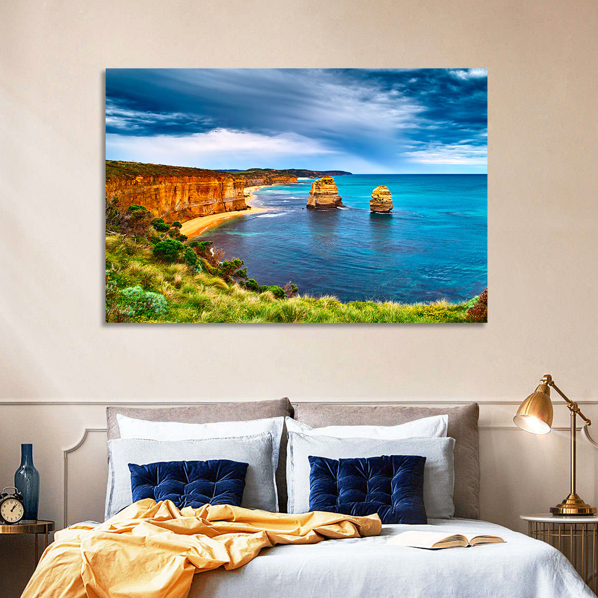 Twelve Apostles at Port Campbell Wall Art in a room, landscape